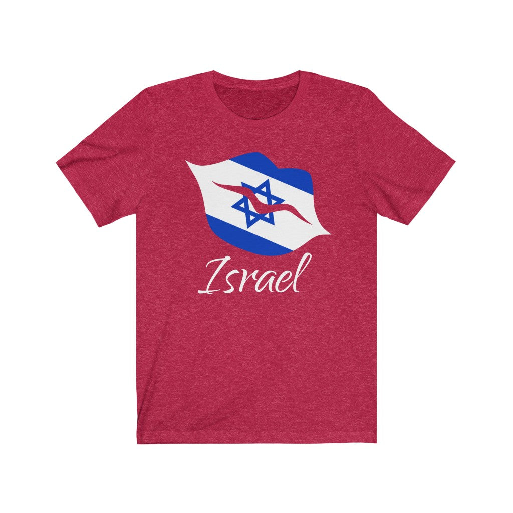 Israel Lips Flag Premium Tee 2 - Unisex