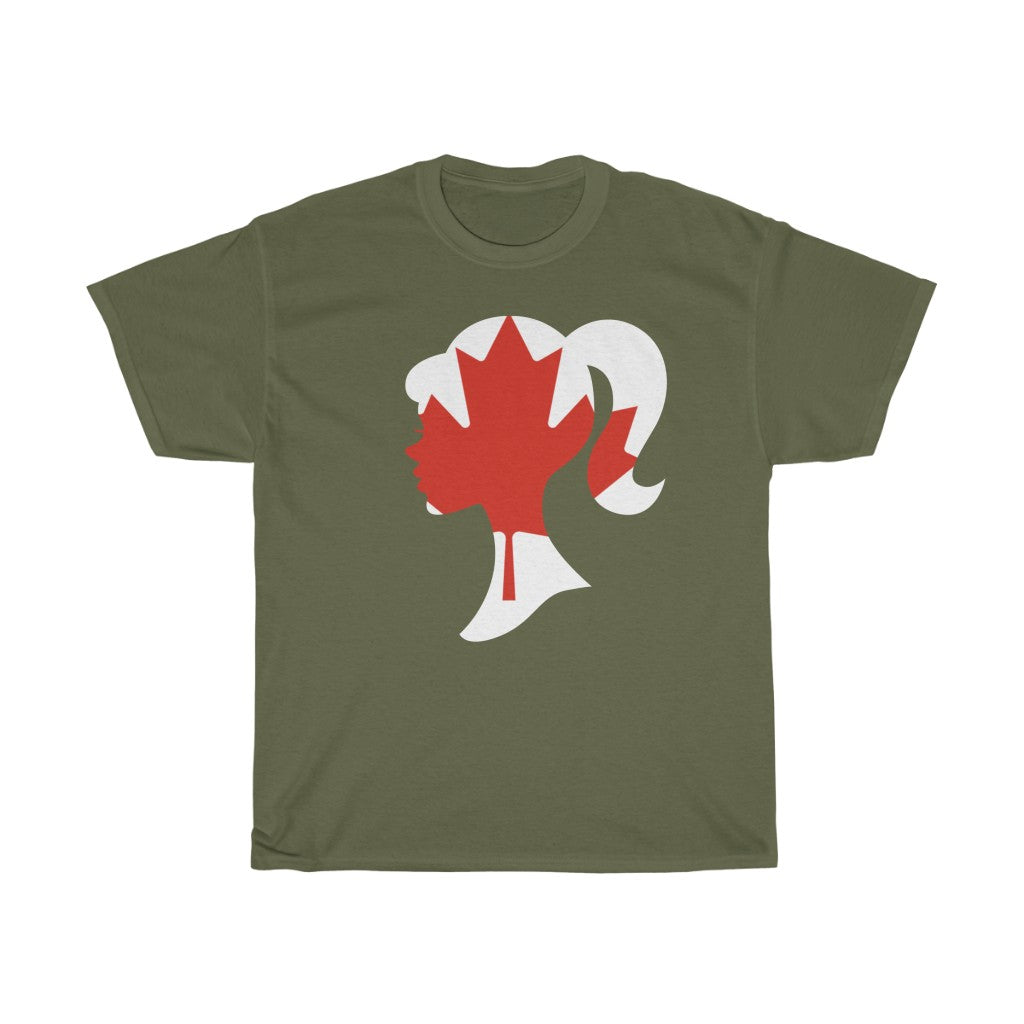 Canada Girl Flag Standard Tee - Unisex