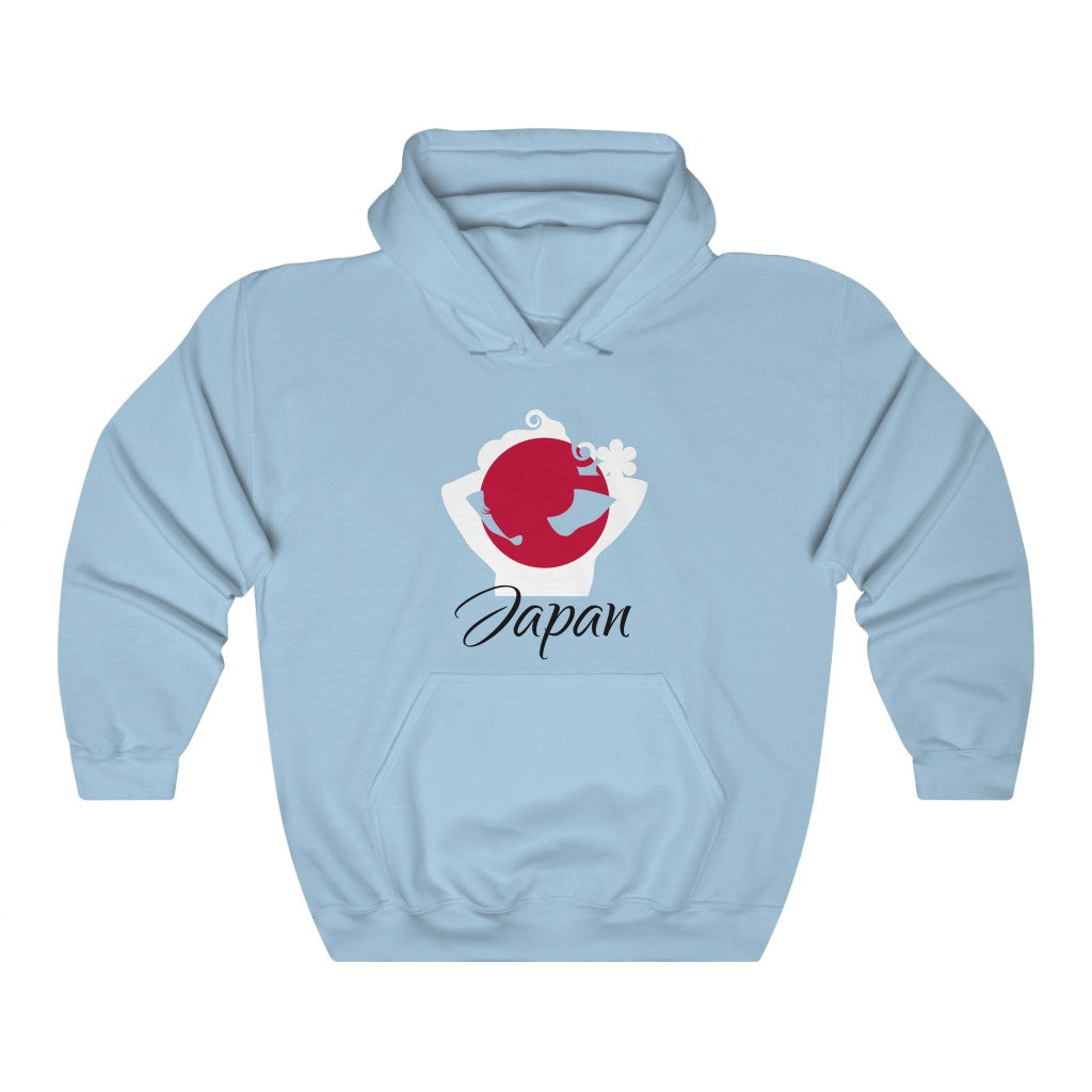 Japan Lady Flag Hoodie Sweatshirt 1 - Unisex