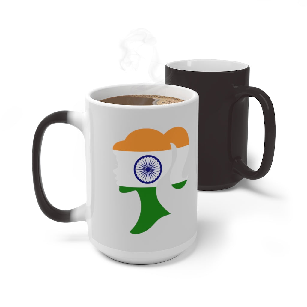 India Girl Color Changing Mug