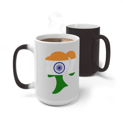India Girl Color Changing Mug