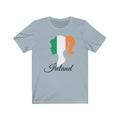 Ireland Girl Flag Premium Tee 1 - Unisex