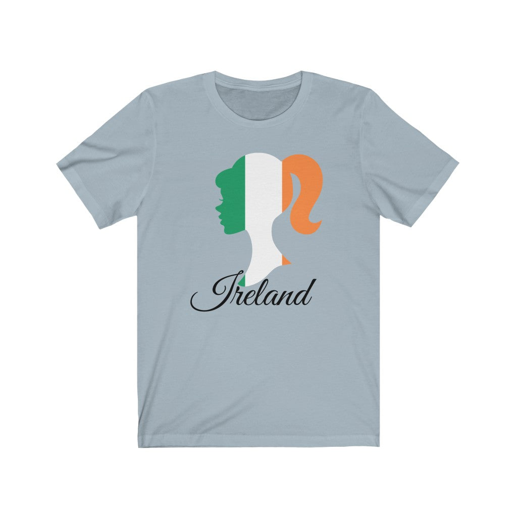 Ireland Girl Flag Premium Tee 1 - Unisex