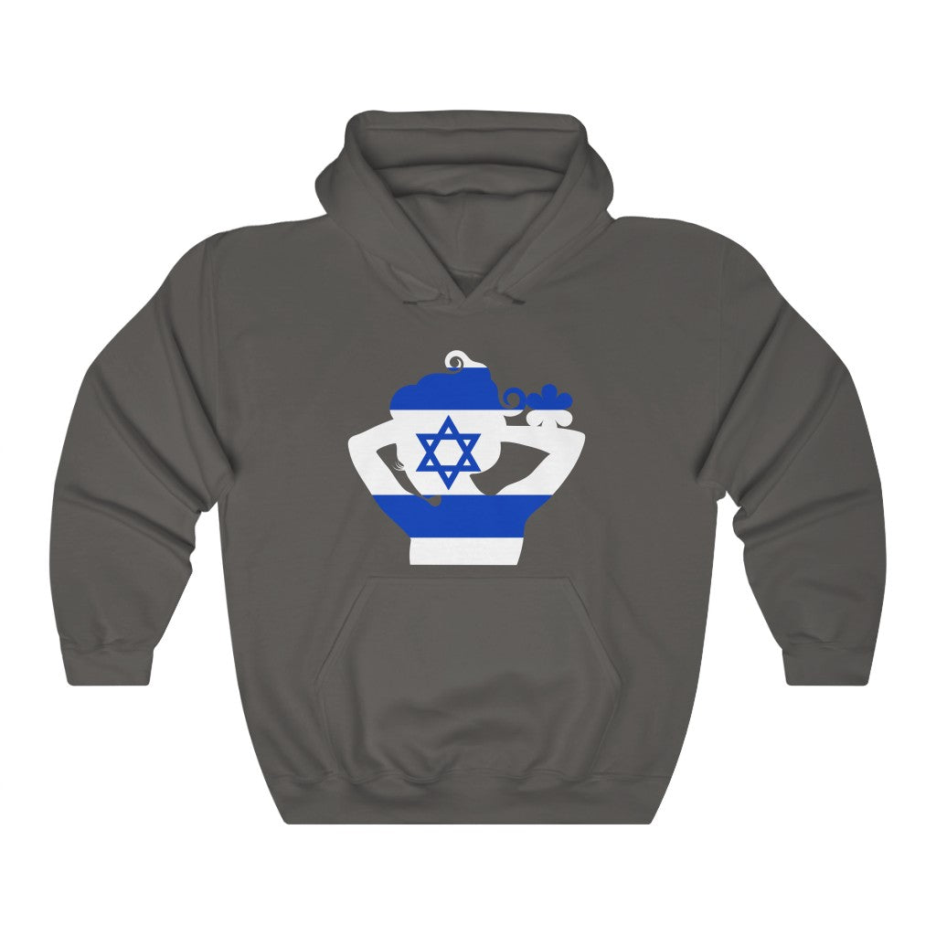Israel Lady Flag Hoodie Sweatshirt - Unisex