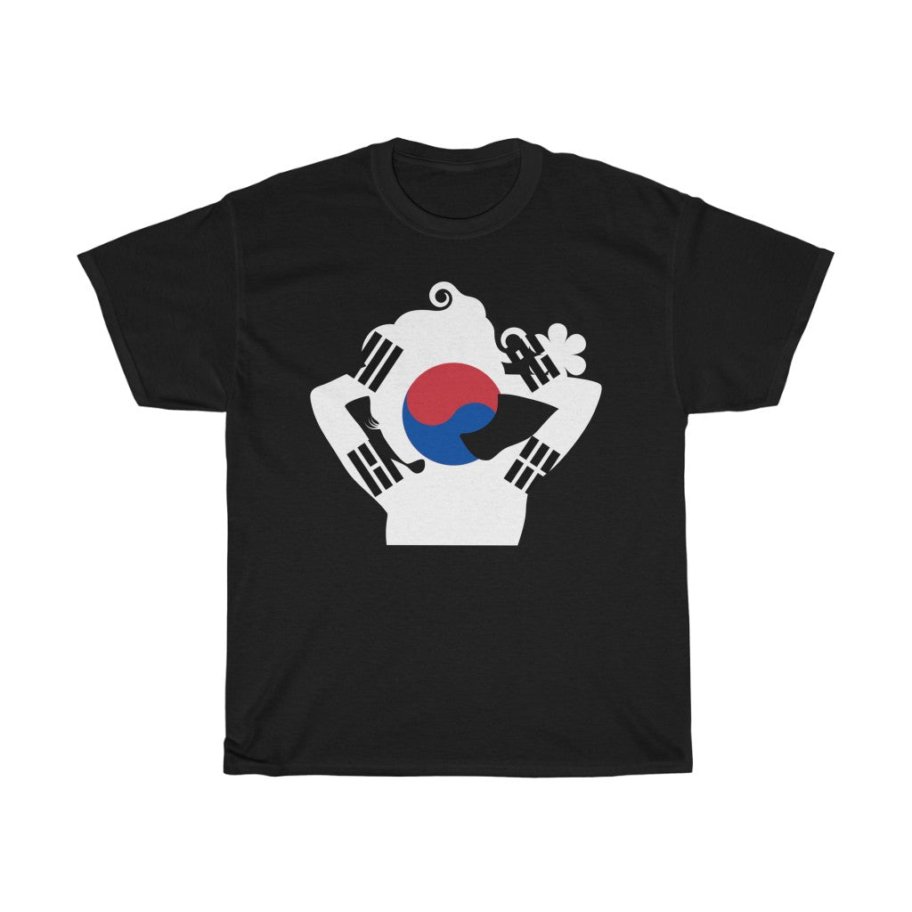 South Korea Lady Flag Standard Tee - Unisex