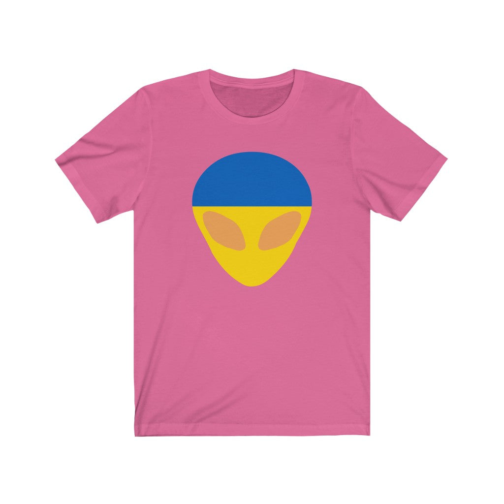 Ukraine Alien Flag Premium Tee - Unisex