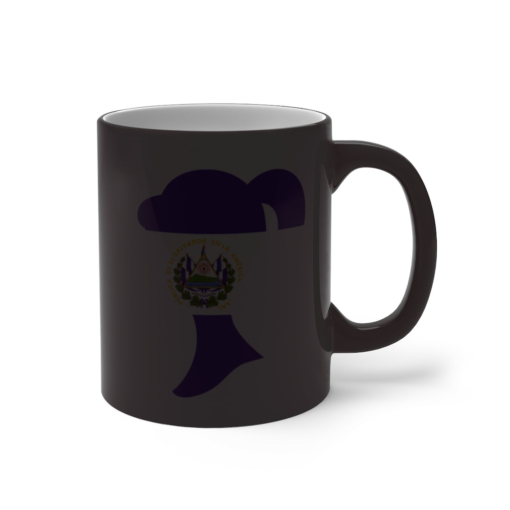 El Salvador Girl Color Changing Mug