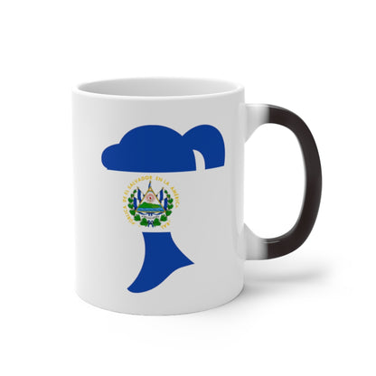 El Salvador Girl Color Changing Mug