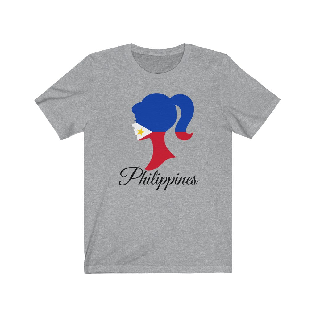 Philippines Girl Flag Premium Tee 1 - Unisex