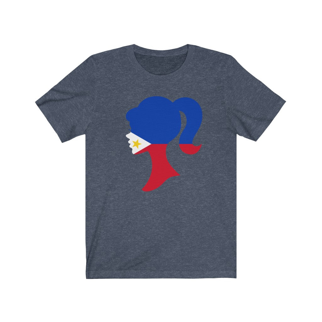 Philippines Girl Flag Premium Tee - Unisex