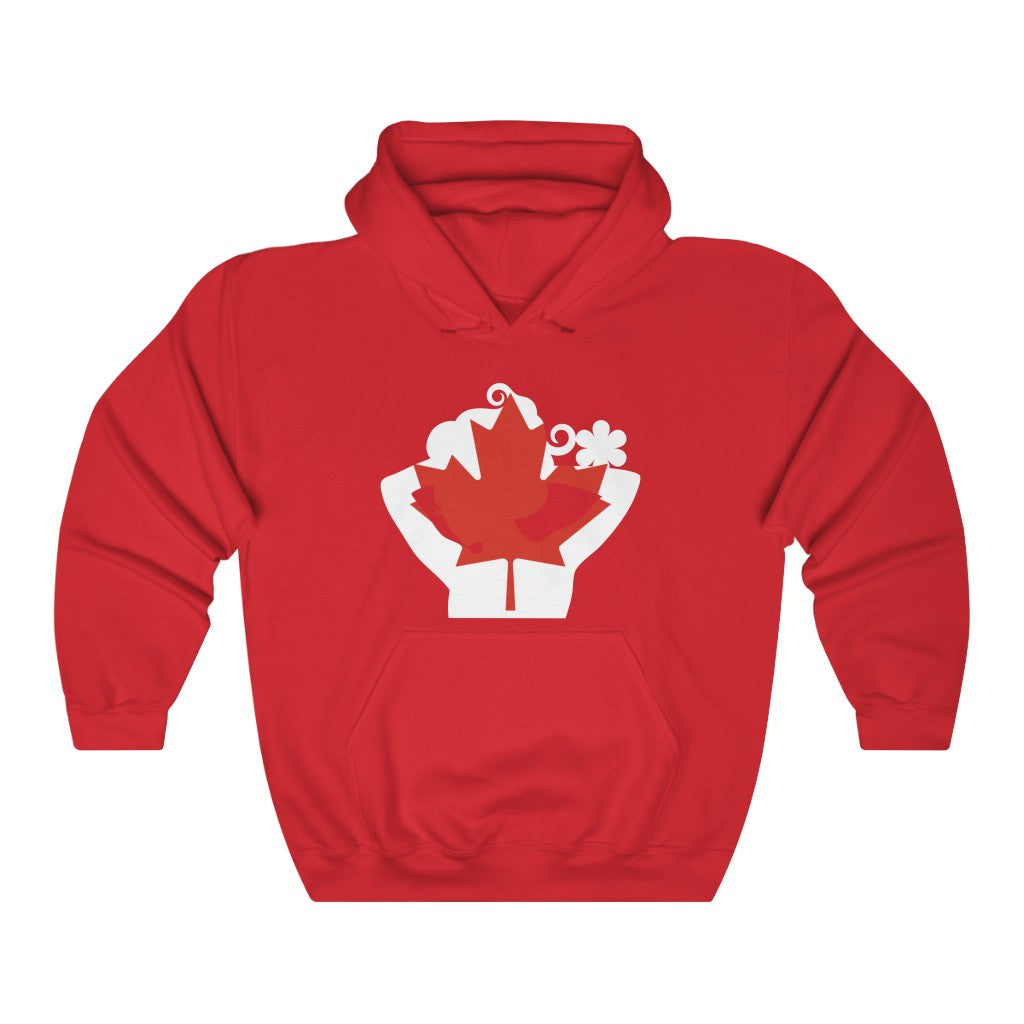 Canada Lady Flag Hoodie Sweatshirt - Unisex