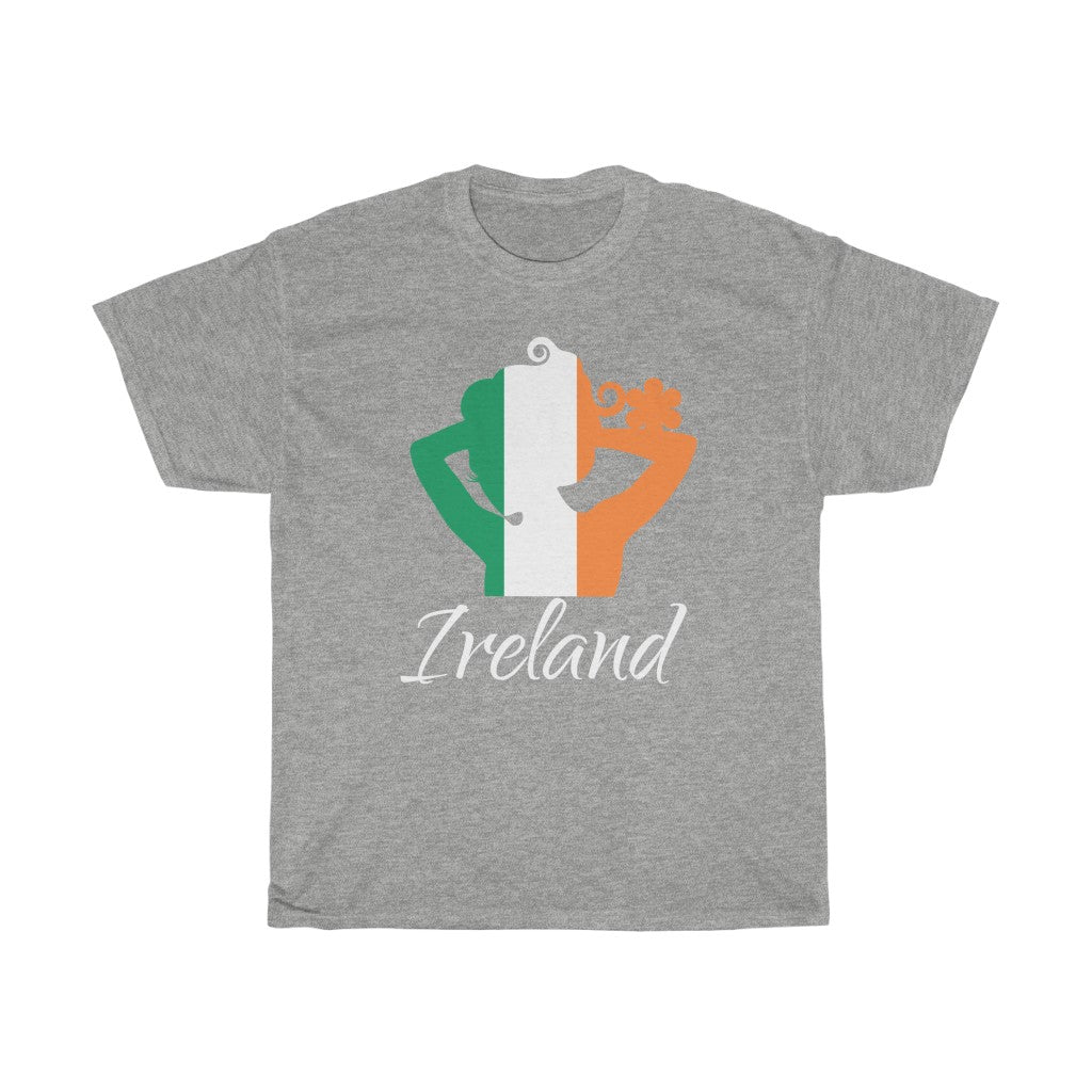 Ireland Lady Flag Standard Tee 2 - Unisex