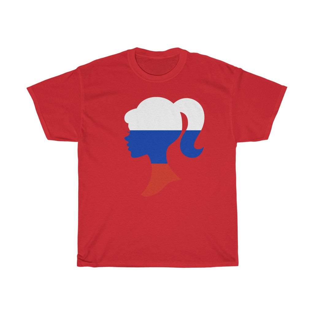 Russia Girl Flag Standard Tee - Unisex
