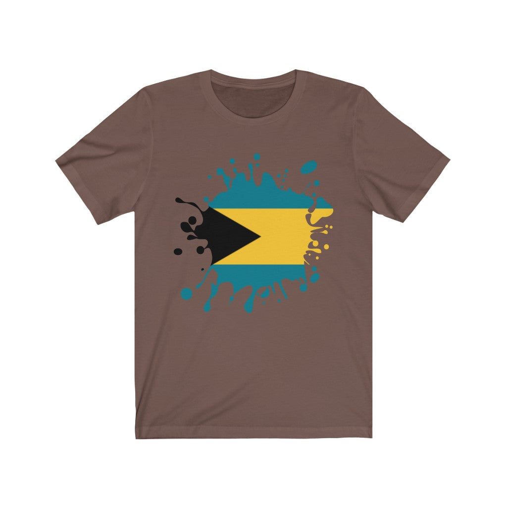 Bahamas Splat Flag Premium Tee - Unisex