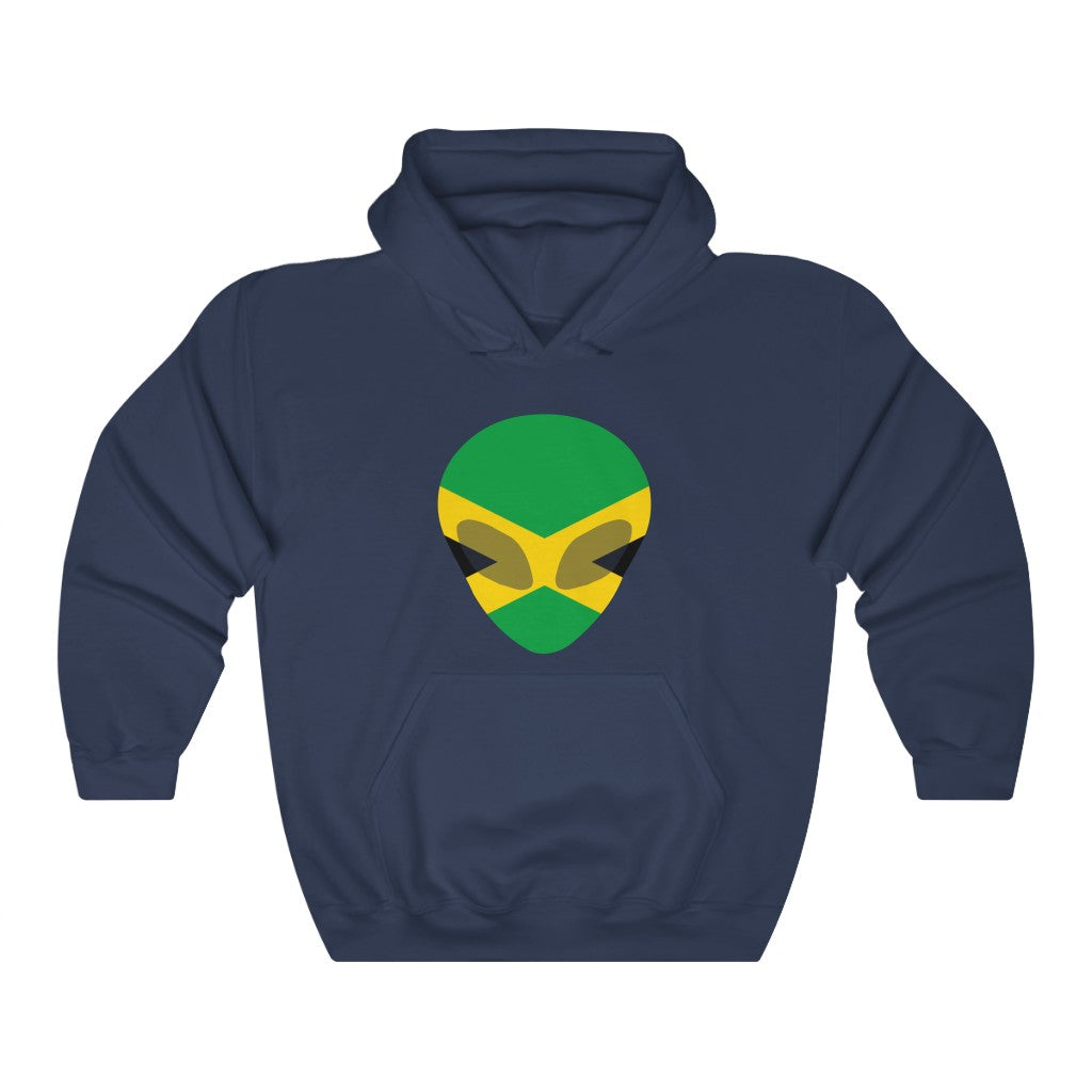 Jamaica Alien Flag Hoodie Sweatshirt - Unisex