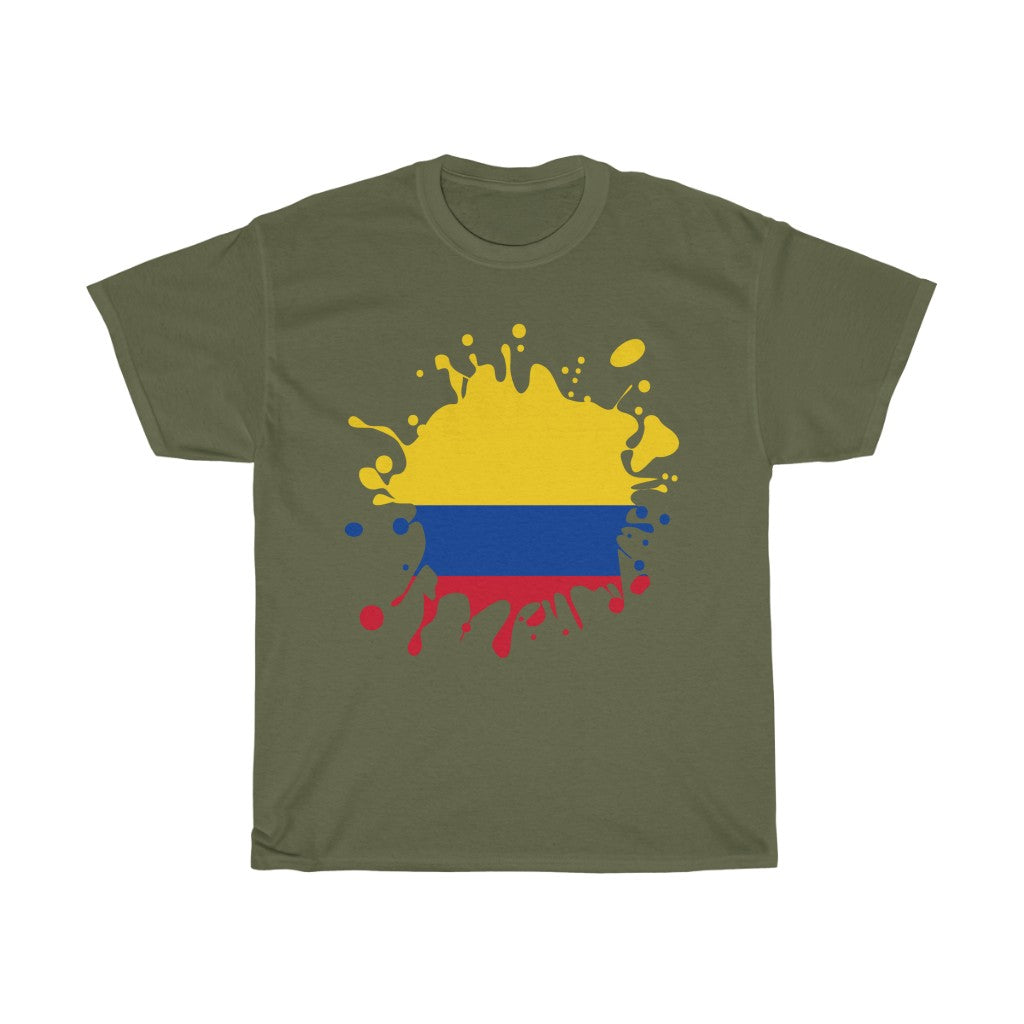 Colombia Splat Flag Standard Tee - Unisex