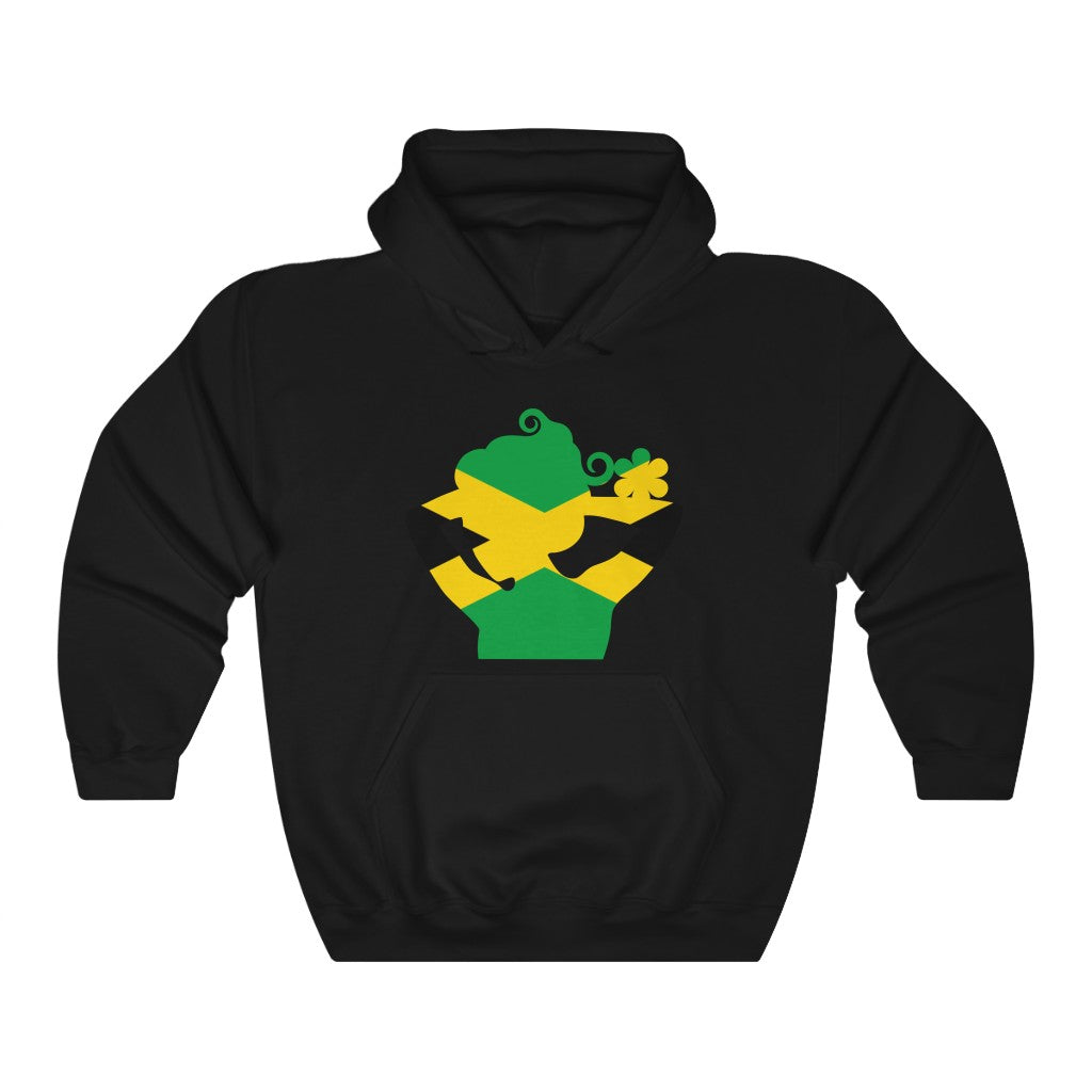Jamaica Lady Flag Hoodie Sweatshirt - Unisex