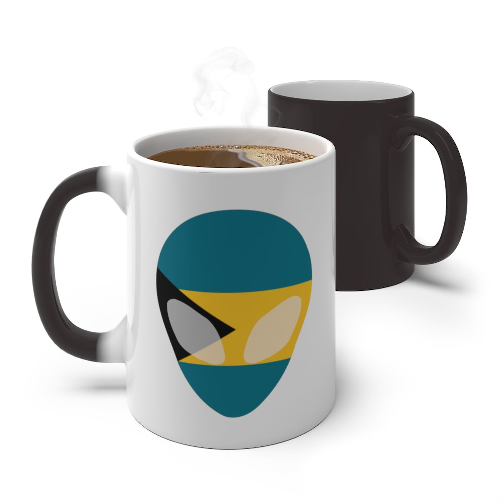 Bahamas Alien Color Changing Mug