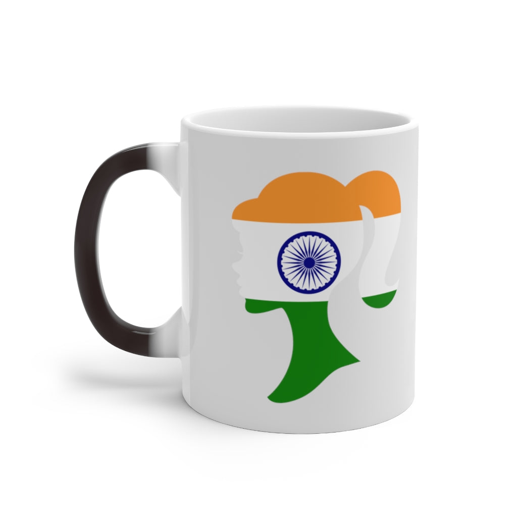 India Girl Color Changing Mug