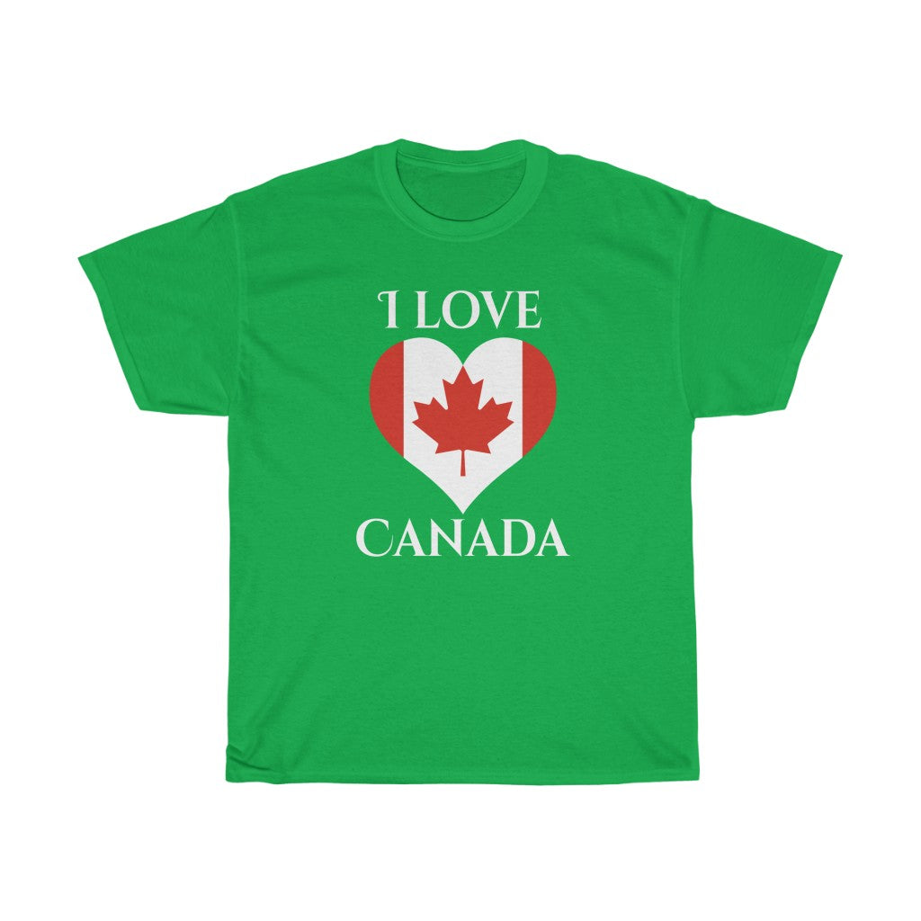 Canada Heart Flag Standard Tee 2 - Unisex