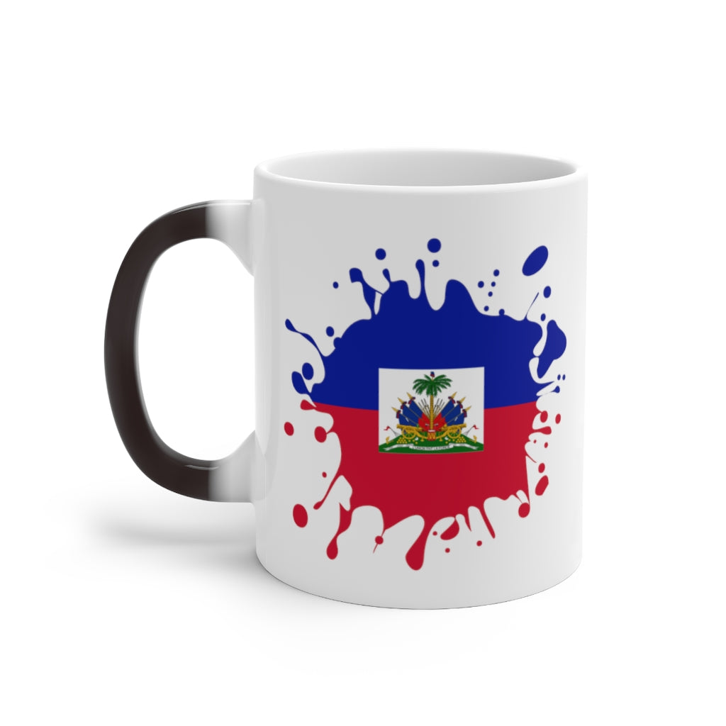 Haiti Splat Color Changing Mug