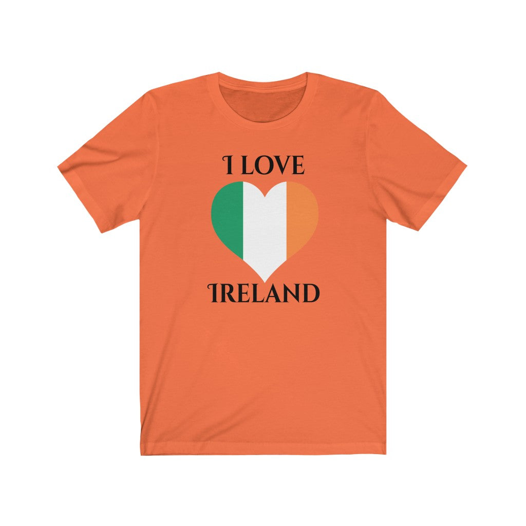 Ireland Heart Flag Premium Tee 1 - Unisex