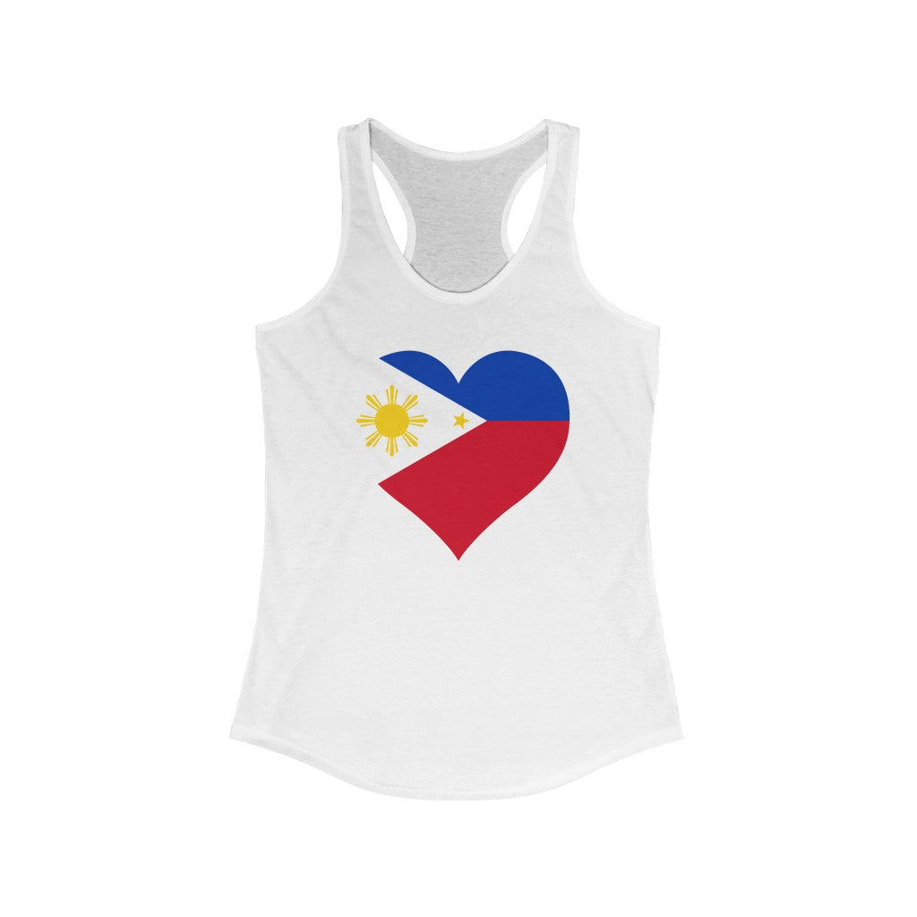Philippines Heart Flag Tank - Women