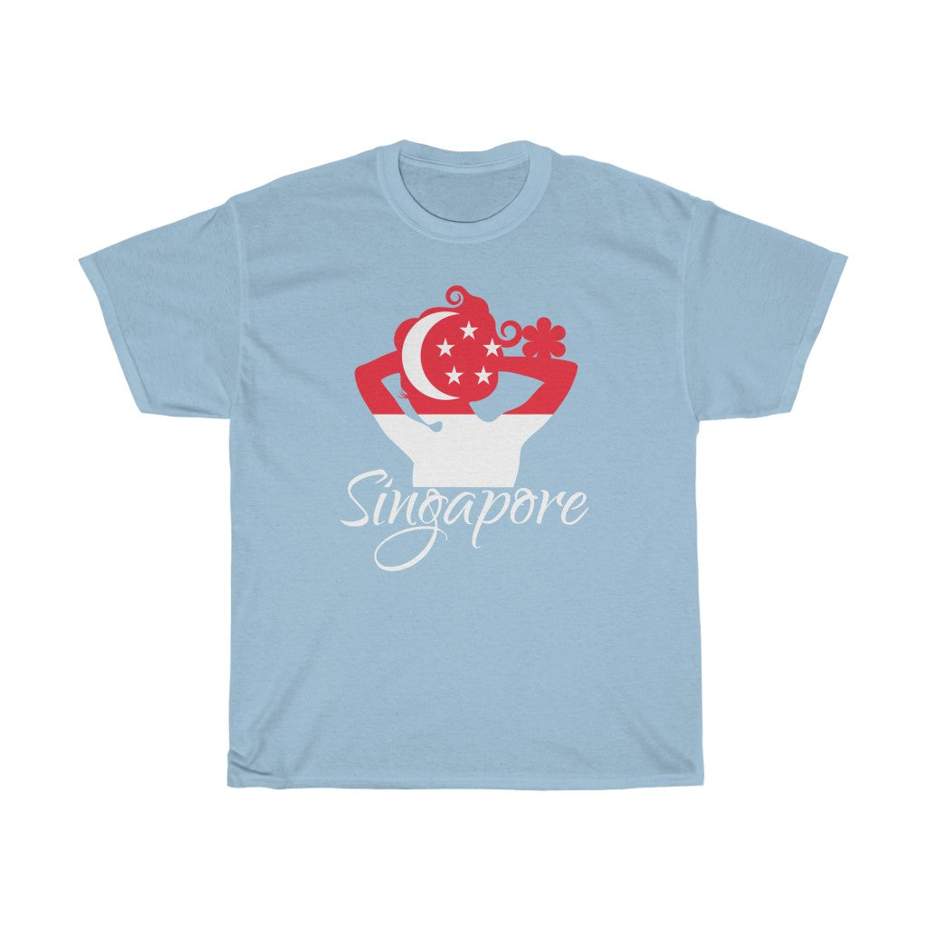 Singapore Lady Flag Standard Tee 2 - Unisex
