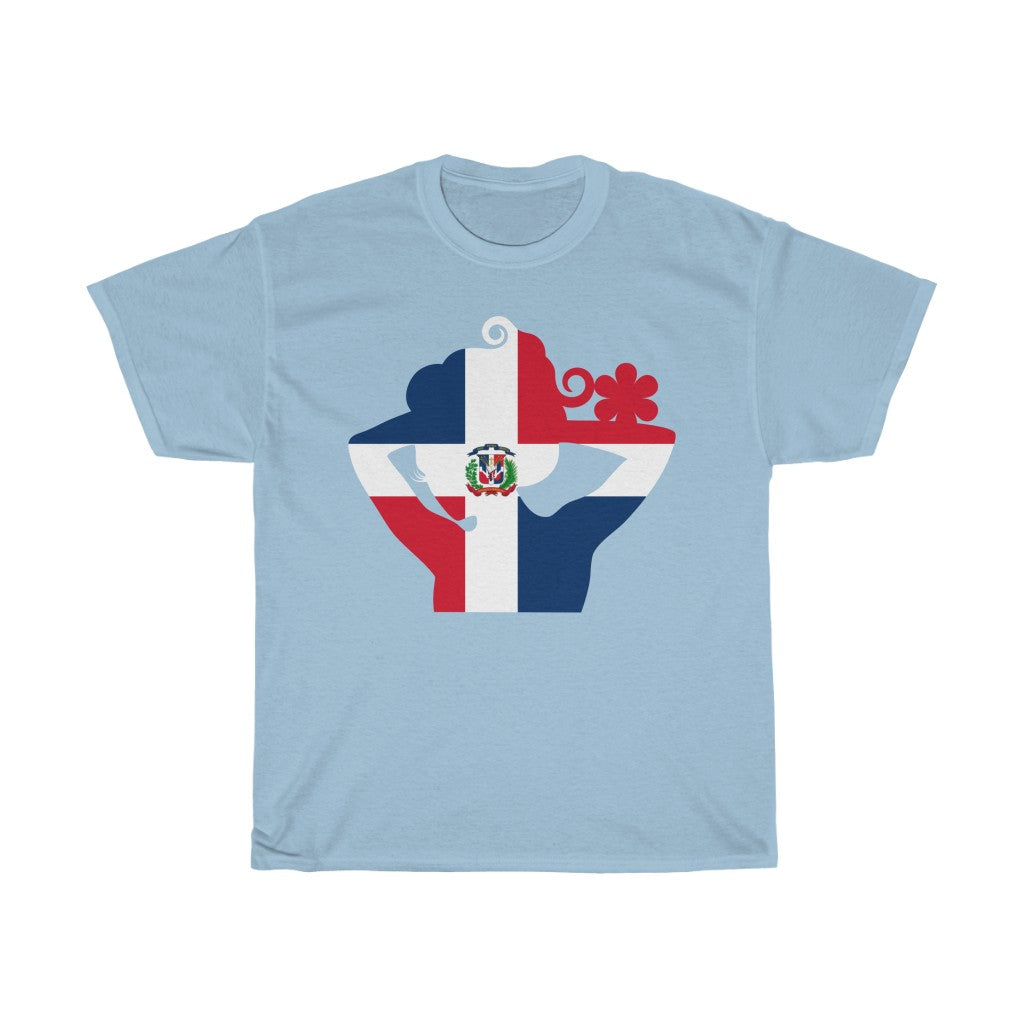 Dominican Republic Lady Flag Standard Tee - Unisex