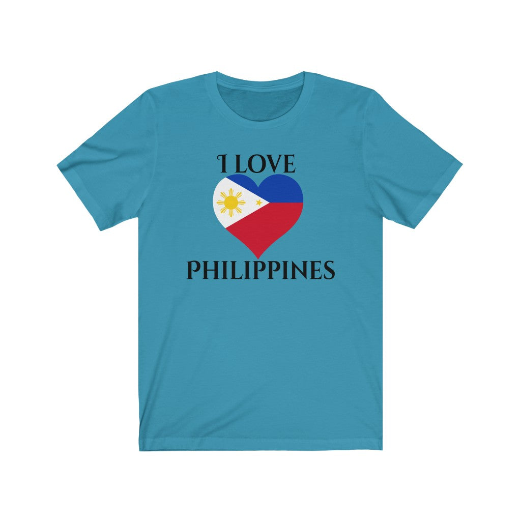 Philippines Heart Flag Premium Tee 1 - Unisex