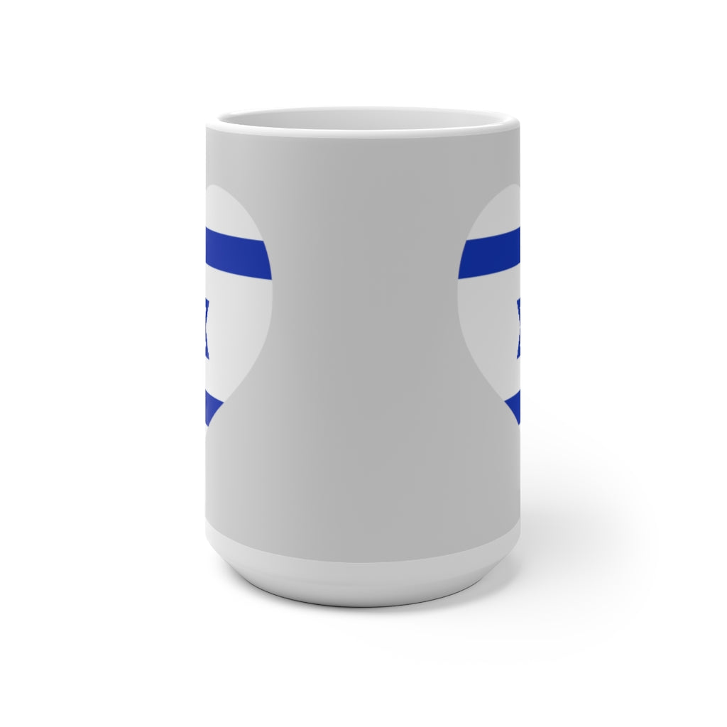 Israel Heart Color Changing Mug