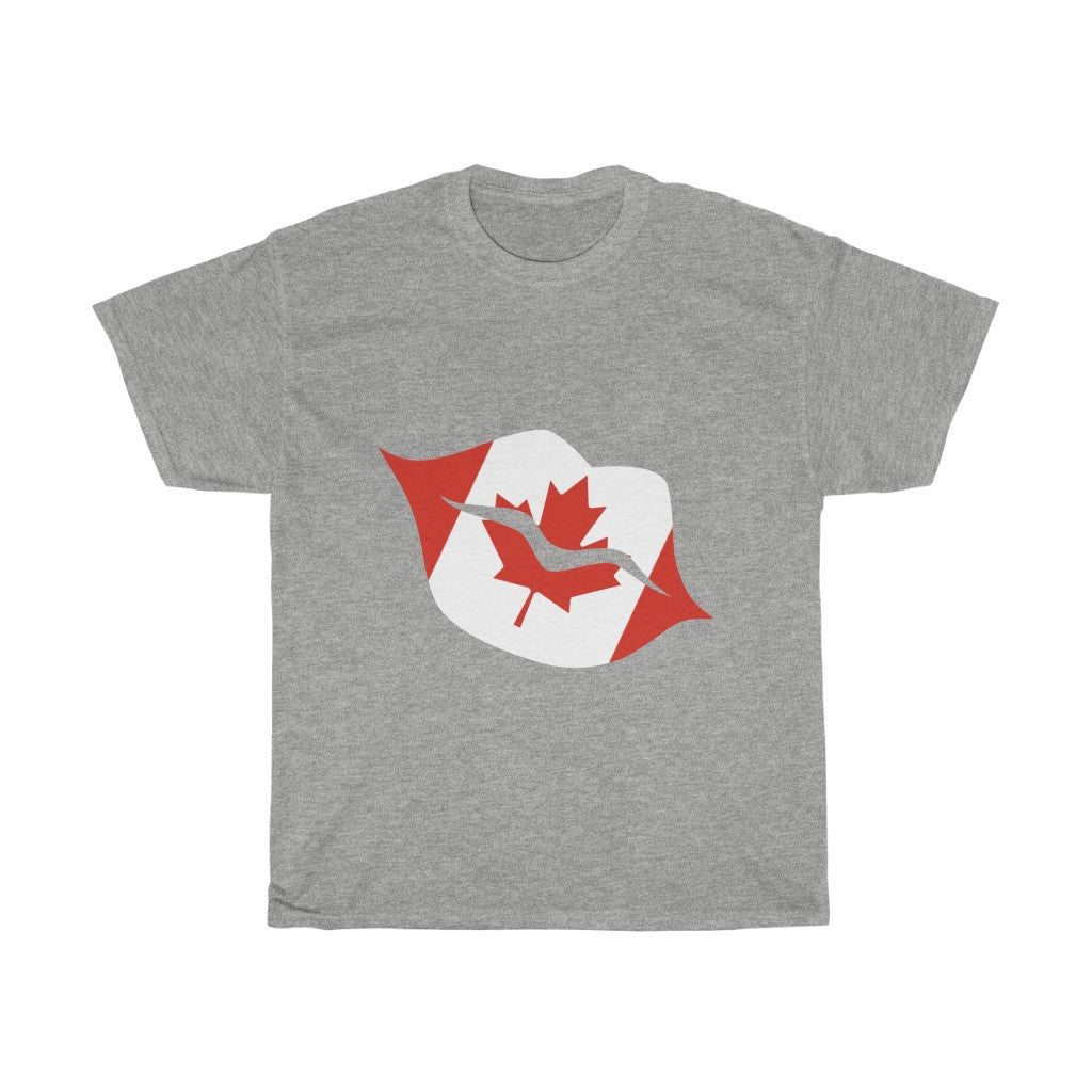 Canada Lips Flag Standard Tee - Unisex