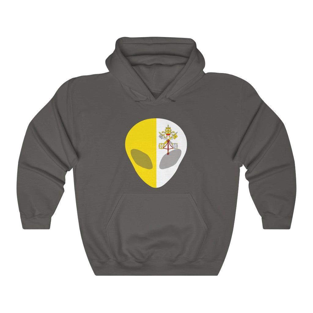 Holy See Alien Flag Hoodie Sweatshirt - Unisex