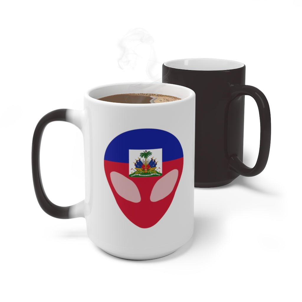 Haiti Alien Color Changing Mug
