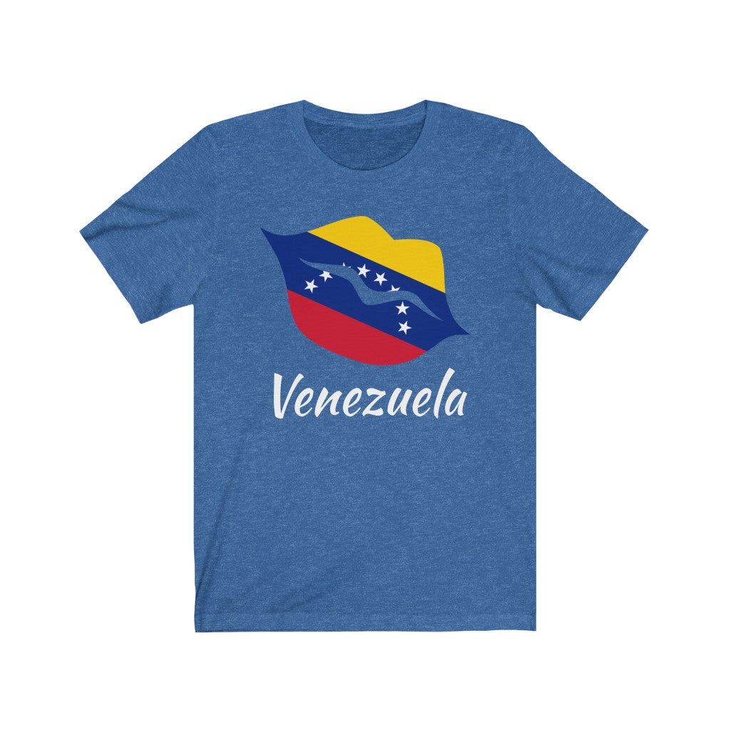 Venezuela Lips Flag Premium Tee 2 - Unisex
