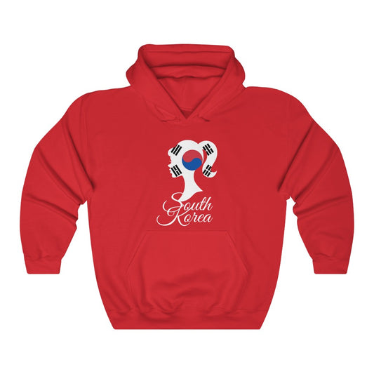 South Korea Girl Flag Hoodie Sweatshirt 2 - Unisex