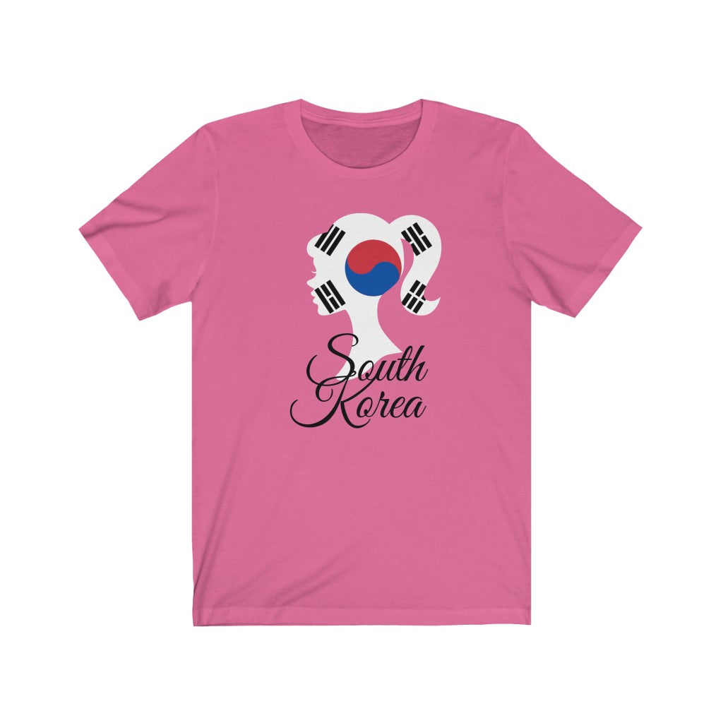 South Korea Girl Flag Premium Tee 1 - Unisex