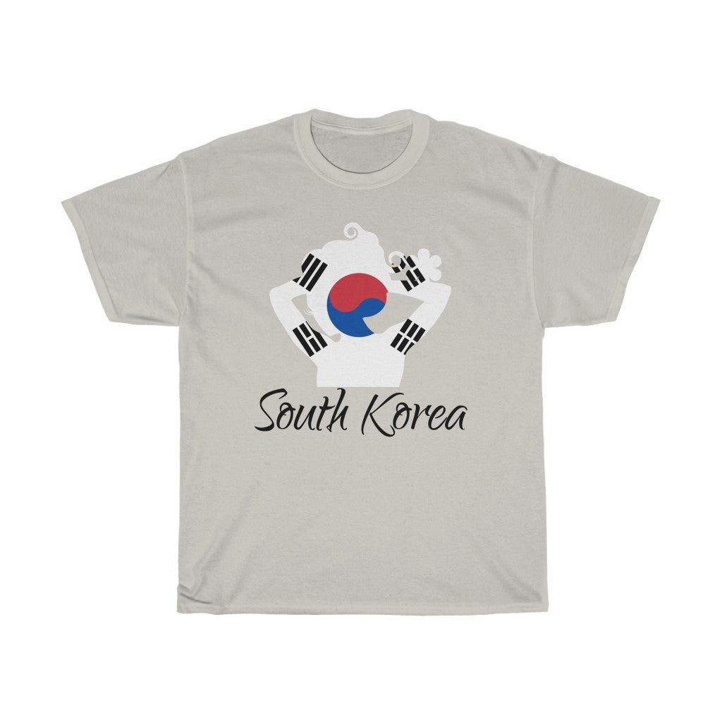 South Korea Lady Flag Standard Tee 1 - Unisex