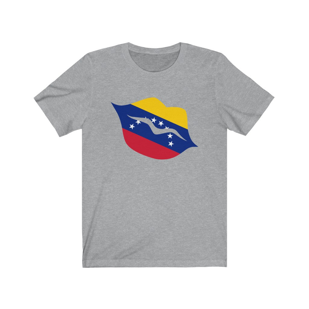 Venezuela Lips Flag Premium Tee - Unisex