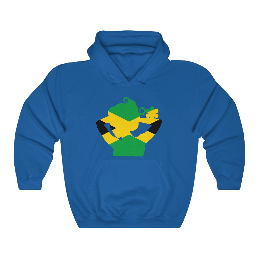 Jamaica Lady Flag Hoodie Sweatshirt - Unisex