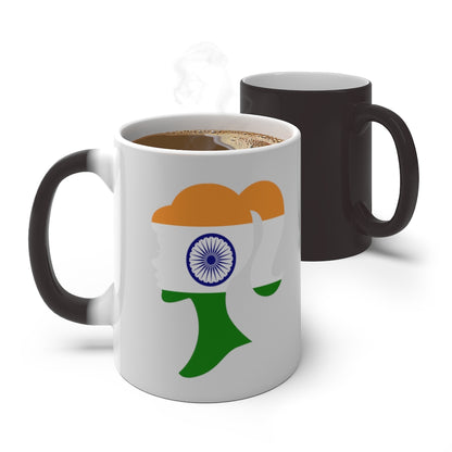 India Girl Color Changing Mug