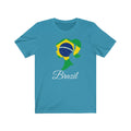 Brazil Girl Flag Premium Tee 2 - Unisex