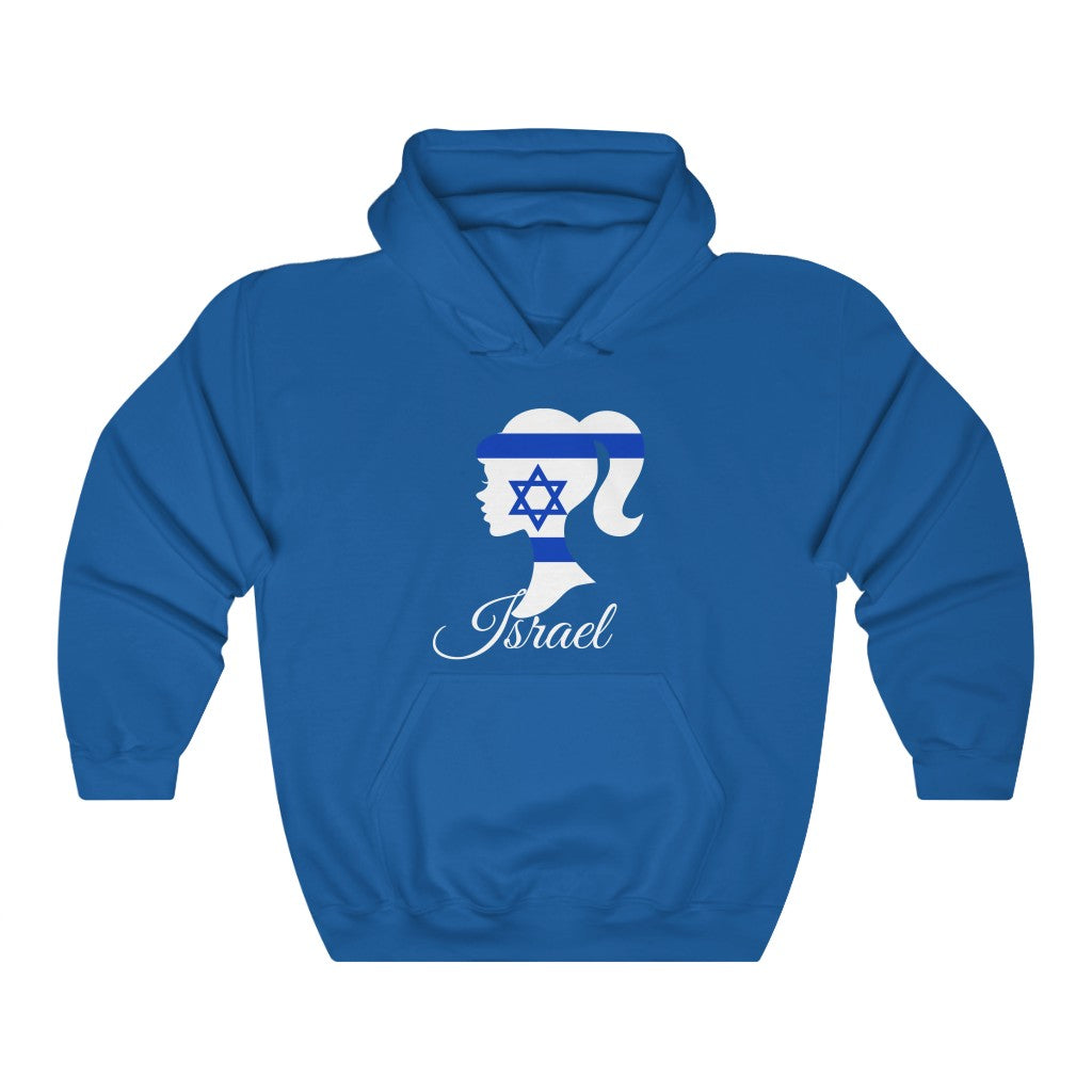 Israel Girl Flag Hoodie Sweatshirt 2 - Unisex