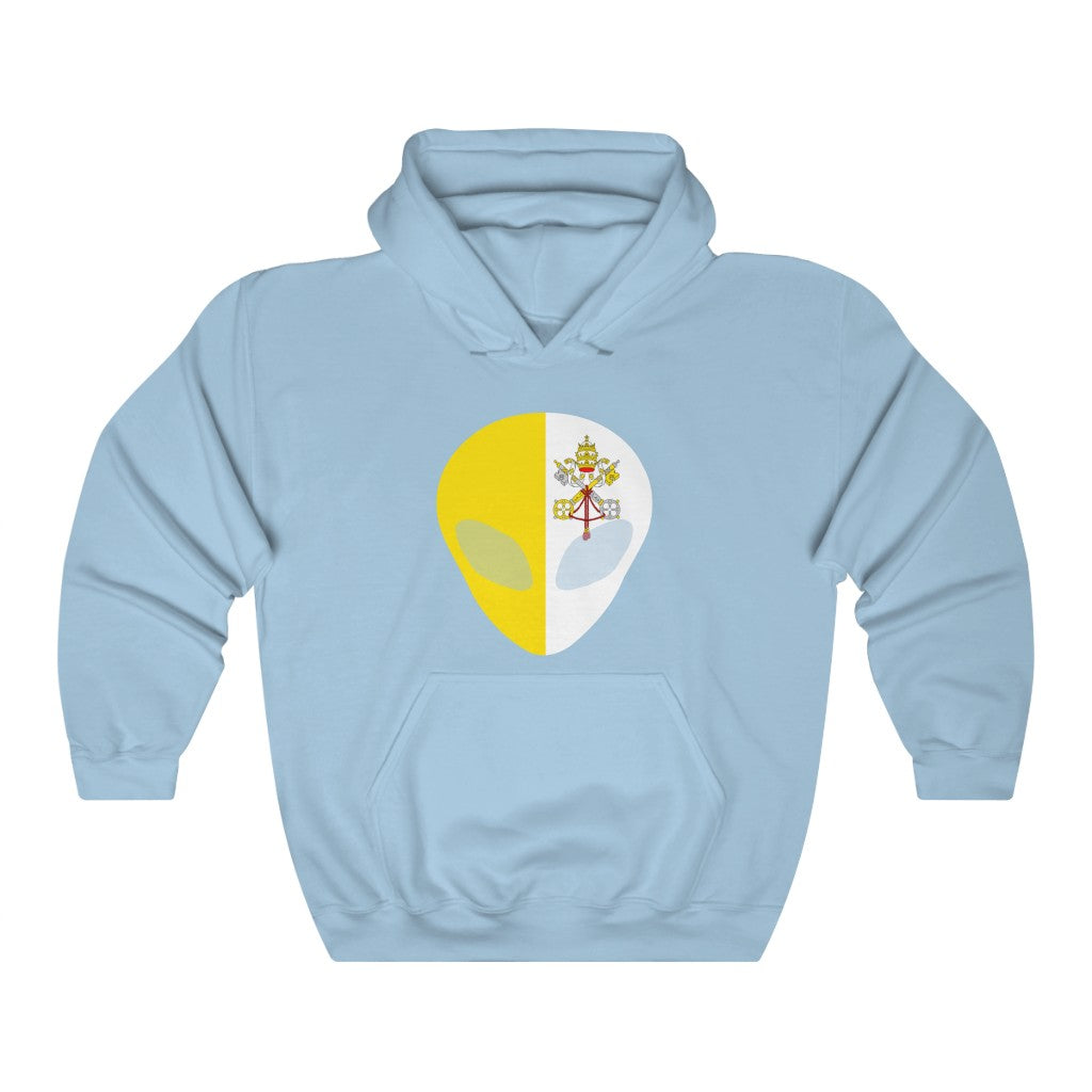 Holy See Alien Flag Hoodie Sweatshirt - Unisex
