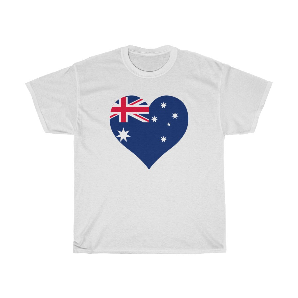 Australia Heart Flag Standard Tee - Unisex