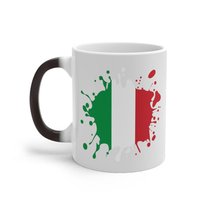 Italy Splat Color Changing Mug