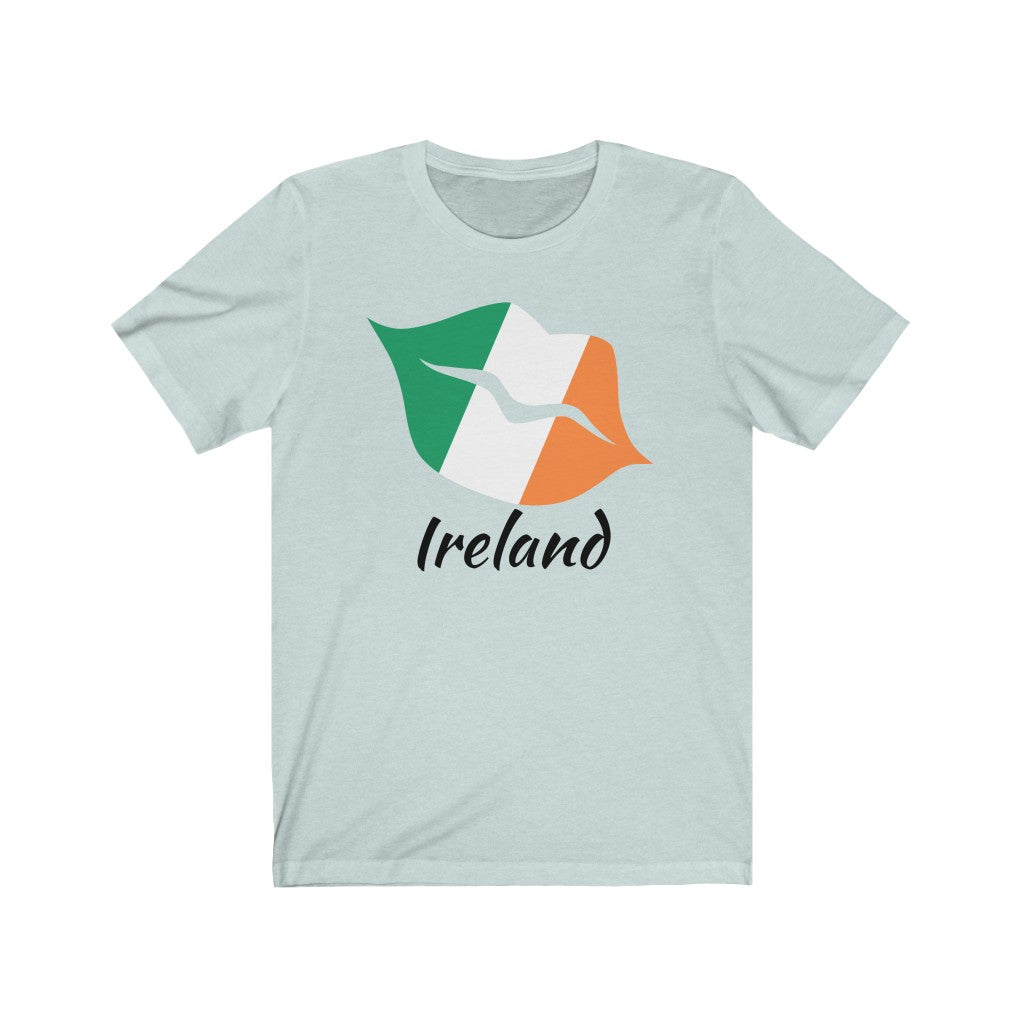 Ireland Lips Flag Premium Tee 1 - Unisex