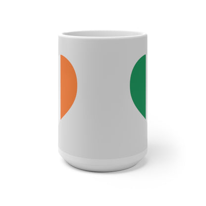 Ireland Heart Color Changing Mug