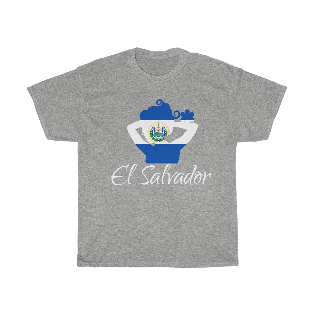El Salvador Lady Flag Standard Tee 2 - Unisex
