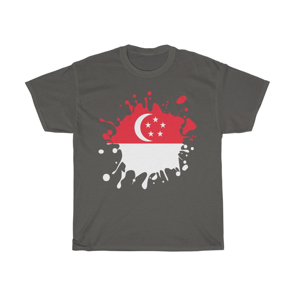 Singapore Splat Flag Standard Tee - Unisex
